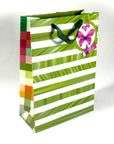 Bolsa de Regalo M - Lineas Verdes