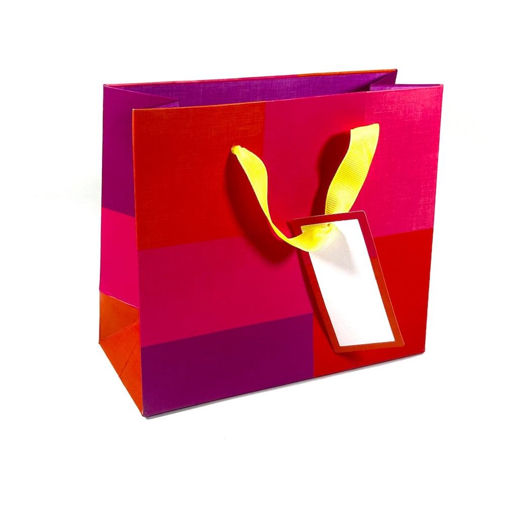 Bolsa de Regalo S - Geométrico Rosado