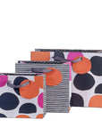 Bolsa de Regalo S - Spots Naranjo/Pink