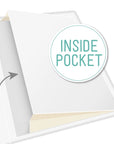 Libreta Tapa Blanda A5 (Puntos) - Hojas Naranjo/Pink