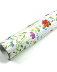 Papel de Regalo - Flores Verdes