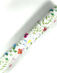 Papel de Regalo - Flores Verdes