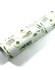 Papel de Regalo - Hojas Verdes