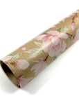 Papel de Regalo - Kraft Magnolias