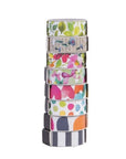 Washi Tape - Spots Naranjo/Pink