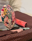 Espejo de Bolsillo - Saludo Floral Rosa