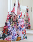 Bolsa Tela XL (59x48) - Saludo Floral Rosa