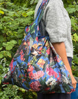 Bolsa Tela XL (59x48) - Pajaro Berry Azul