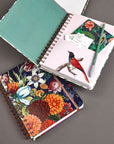 Libreta Anillada Tapa Dura (Puntos) - Dahlias