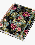 Libreta Anillada Tapa Dura (Puntos) - Flor de la Pasion