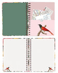 Libreta Anillada Tapa Dura (Puntos) - Pájaros Red Birdies