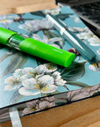 Libreta Softcover PU A5 (Puntos) - Iris Celeste