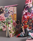 Libreta Tapa Blanda A5 (Puntos) - Saludo Floral Rosa