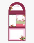 Set Notas Adhesivas - Cerezos Rosados