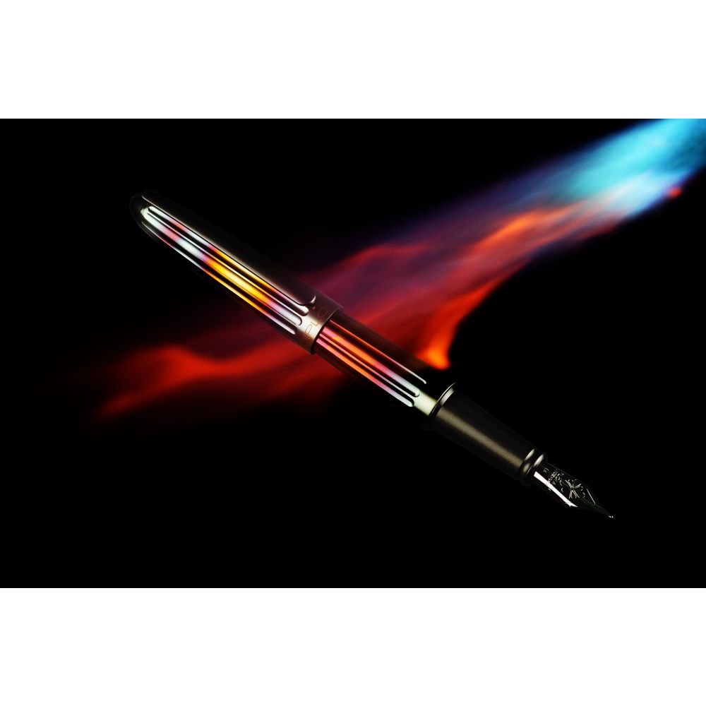 Pluma Fuente Aero - Steel Flame