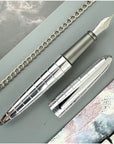 Pluma Fuente Aero - Rhomb Chrome