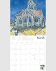 Calendario Pared 2026 (Grande) - Van Gogh Landscapes