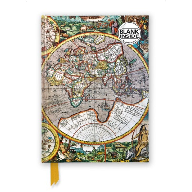 Libreta Mediana - Van den Keere Antique Map (Croquis)