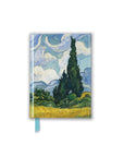 Libreta Pocket - Van Gogh Wheat Field with Cypresses