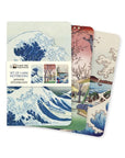 Set 3 Libretas Pocket - Japanese Woodblocks