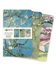 Set 3 Libretas Pocket - Van Gogh Blossom