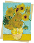 Tarjeta - Van Gogh Girasoles
