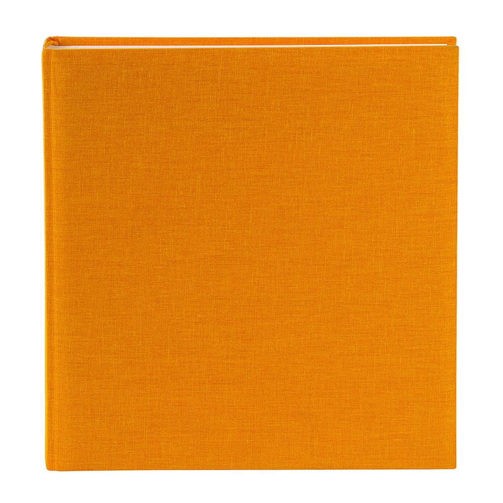 Album Cuadrado Hojas Blancas - Amarillo