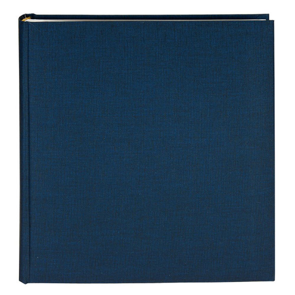 Album Cuadrado Hojas Blancas - Azul Oscuro