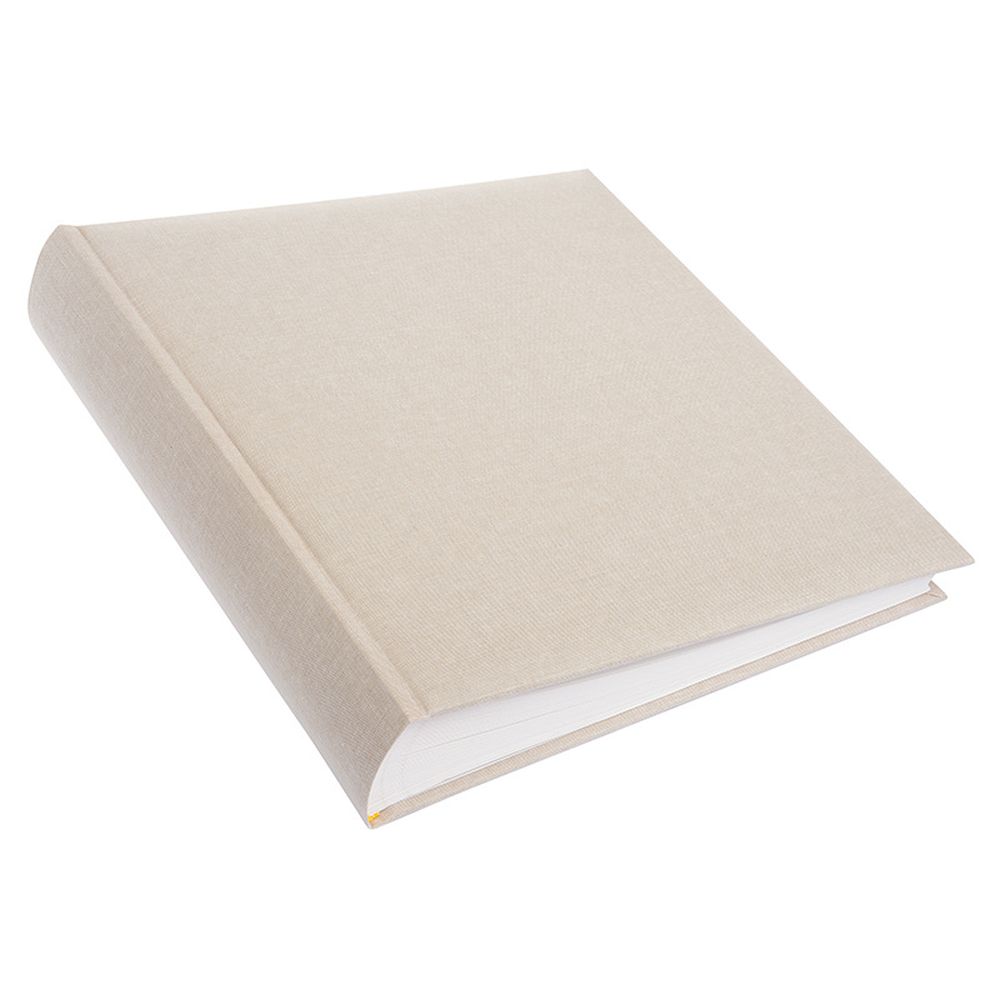 Album Cuadrado Hojas Blancas - Crudo Beige