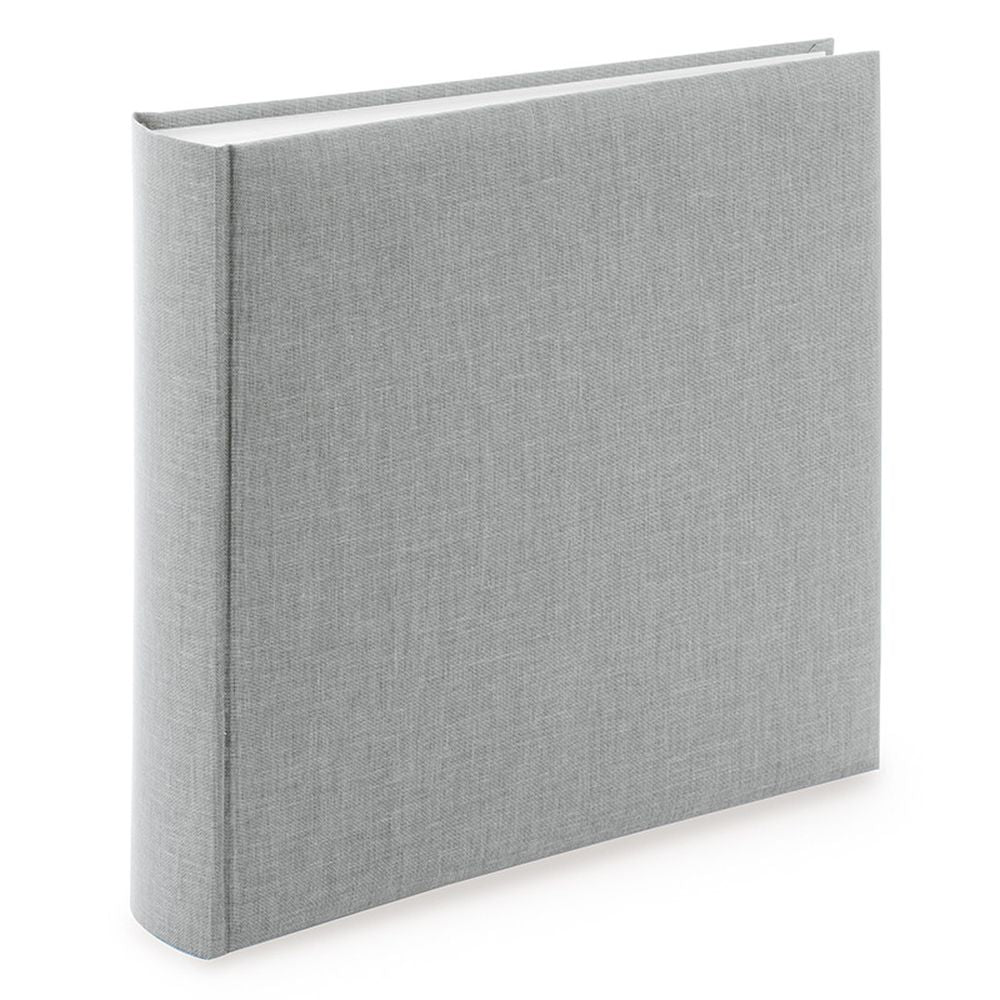 Album Cuadrado Hojas Blancas - Gris Claro