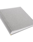 Album Cuadrado Hojas Blancas - Gris Claro