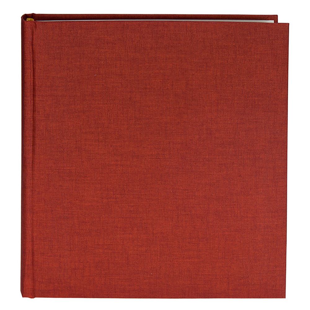 Album Cuadrado Hojas Blancas - Rojo