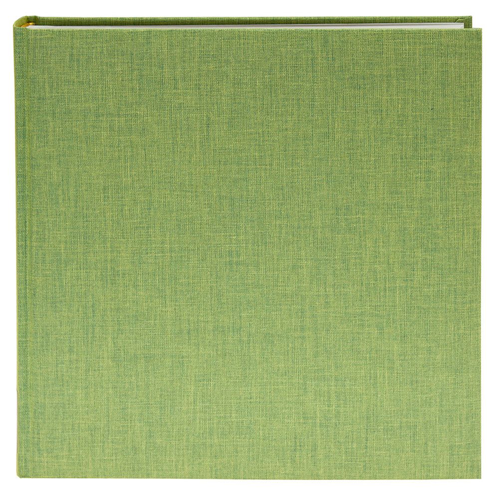 Album Cuadrado Hojas Blancas - Verde Claro