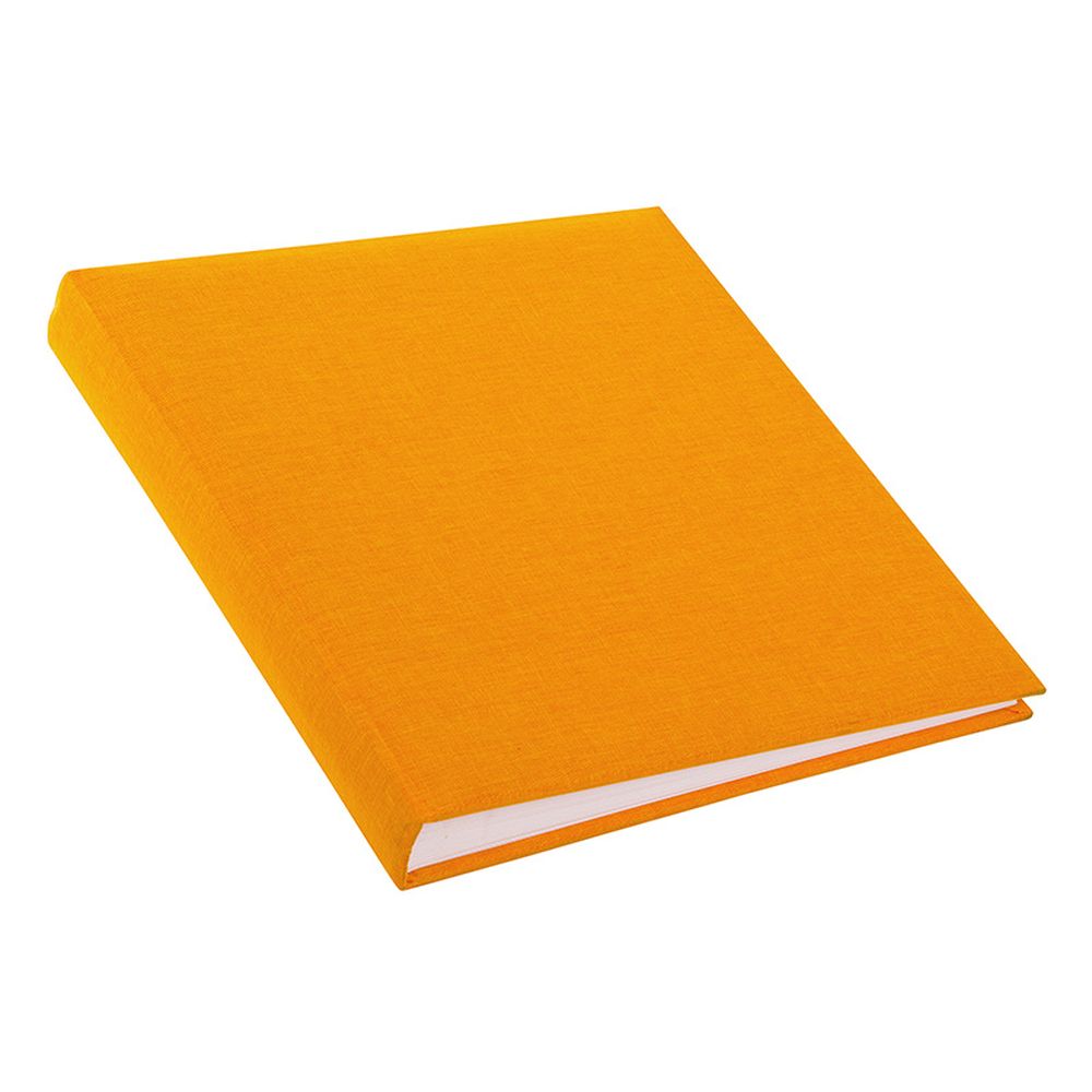 Album Cuadrado Hojas Blancas - Amarillo