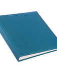 Album Cuadrado Hojas Blancas - Azul Piedra