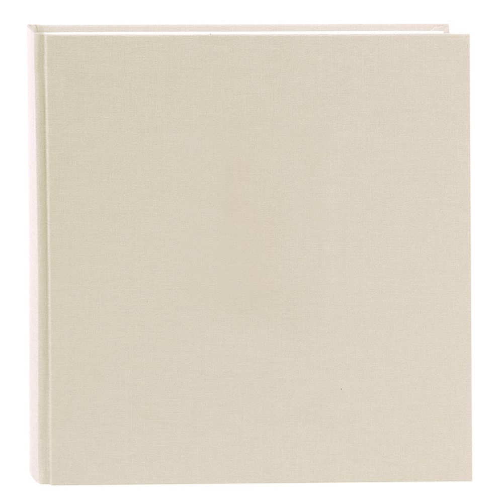 Album Cuadrado Hojas Blancas - Crudo Beige