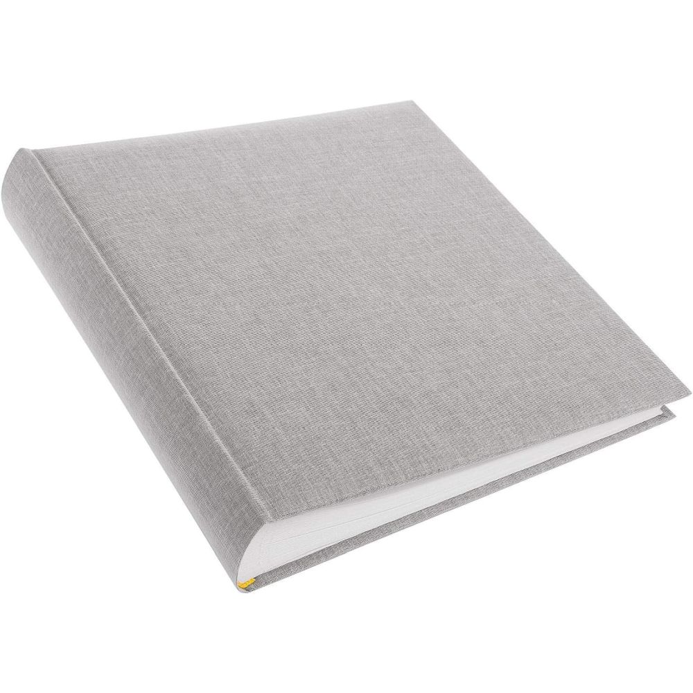 Album Cuadrado Hojas Blancas - Gris Claro