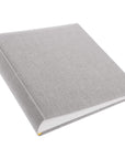 Album Cuadrado Hojas Blancas - Gris Claro
