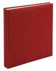 Album Cuadrado Hojas Blancas - Rojo