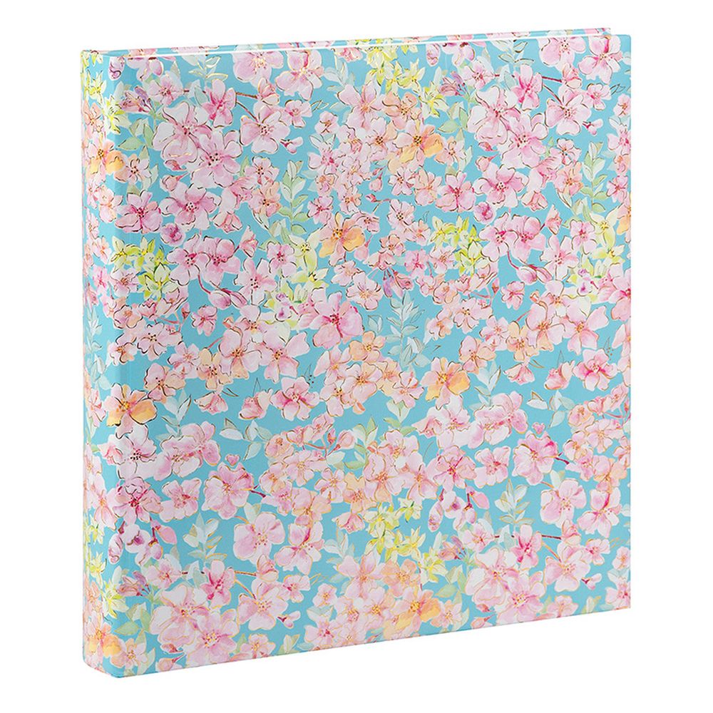 Album Cuadrado Hojas Blancas - Forever Spring Florcitas Rosa