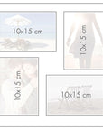 Album Cuadrado Hojas Blancas - Forever Spring Florcitas Rosa