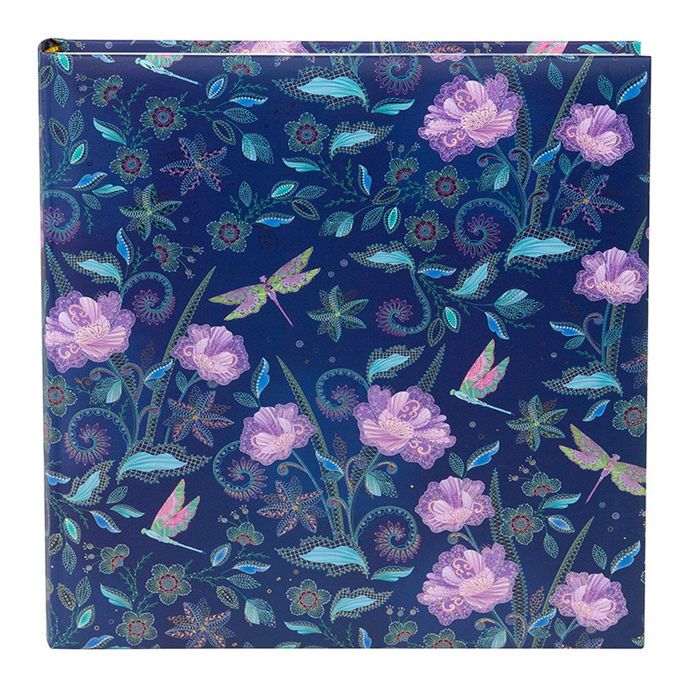 Album Cuadrado Hojas Blancas - Natures´s Melody Azul