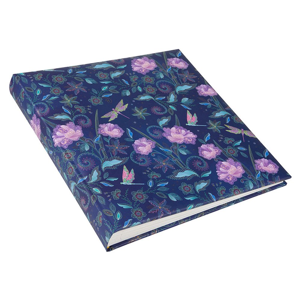 Album Cuadrado Hojas Blancas - Natures´s Melody Azul