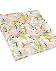 Album Cuadrado Hojas Blancas - Royal Lily Picaflores Blanco