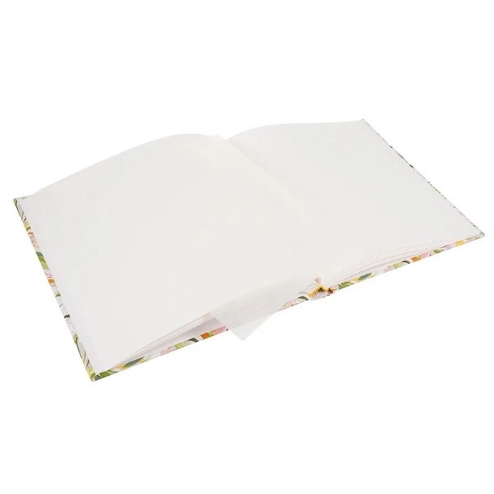 Album Cuadrado Hojas Blancas - Royal Lily Picaflores Blanco