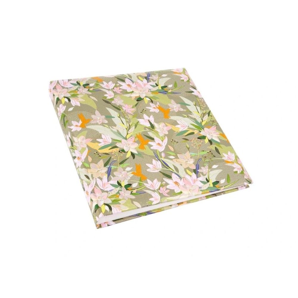 Album Cuadrado Hojas Blancas - Royal Lily Picaflores Verde