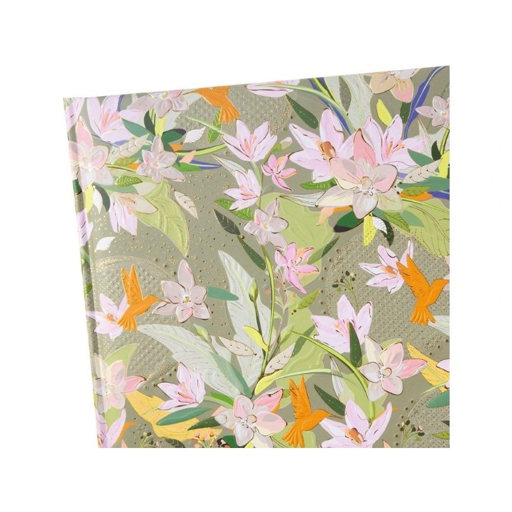 Album Cuadrado Hojas Blancas - Royal Lily Picaflores Verde