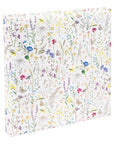 Album Cuadrado Hojas Blancas - Summer Meadow Florcitas Blanco