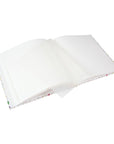 Album Cuadrado Hojas Blancas - Summer Meadow Florcitas Blanco