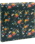 Album Cuadrado Hojas Blancas - Verano Flores Negro